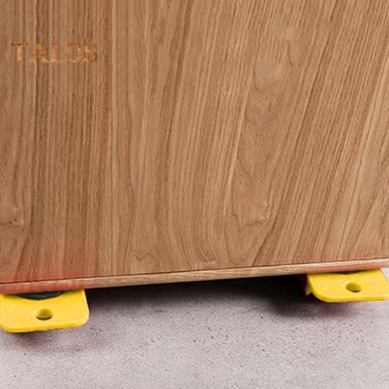 1 Set Furniture Mover with 8 Wheels Heavy Duty Furniture Lifter 330Lbs Load Bearing Multifunction Appliance Roller Furniture Moving Dolly Slider