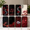 G-Ghoul R-Красный Паук Токио Чехол для Телефона Для Samsung Galaxy A73,A72,A71,A70,A53,A52,A51,Другие Мягкий Черный Корпус