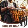 Adjustable Djembe Shoulder Straps Thickened Padded Hand Drum Belt  Musical Instrument