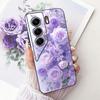 Чехол для Tecno Camon 40 Pro 5G CM7 Модный Цветок Мягкий Черный Силиконовый Чехол для Tecno Camon 40 Pro Camon40 4G CM5 CM6