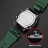Ремешки для часов Casio G-Shock GM-2100 GM-S2100 GA-2100 GM-5600/GA5600 силиконовые мужские спортивные водонепроницаемые аксессуары для часов ремешок