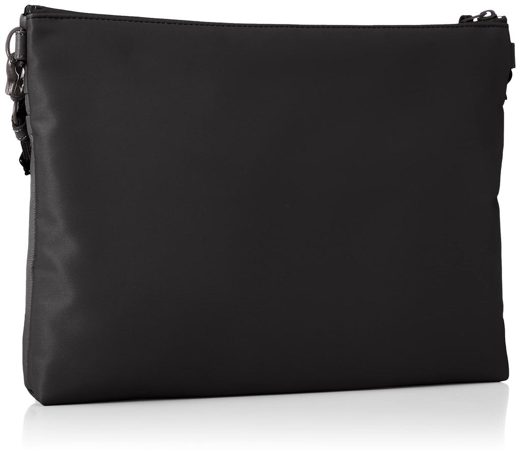 Черная сумка через плечо Leeds Horizontal Shoulder M2 Made in Japan Black [Samsonite Label] Мужская