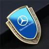 3D Metal Car Side Fender Trunk body Emblem Badge sticker For Mercedes Benz W203 W204 W205 W210 W211 W212 W221 W222 CLS CLA CLK ON2