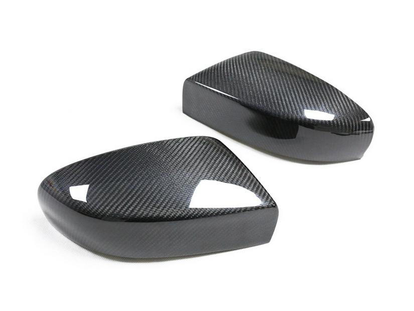 Exclusive Maserati Ghibli President Dry Carbon Fiber Rearview Mirror Cover