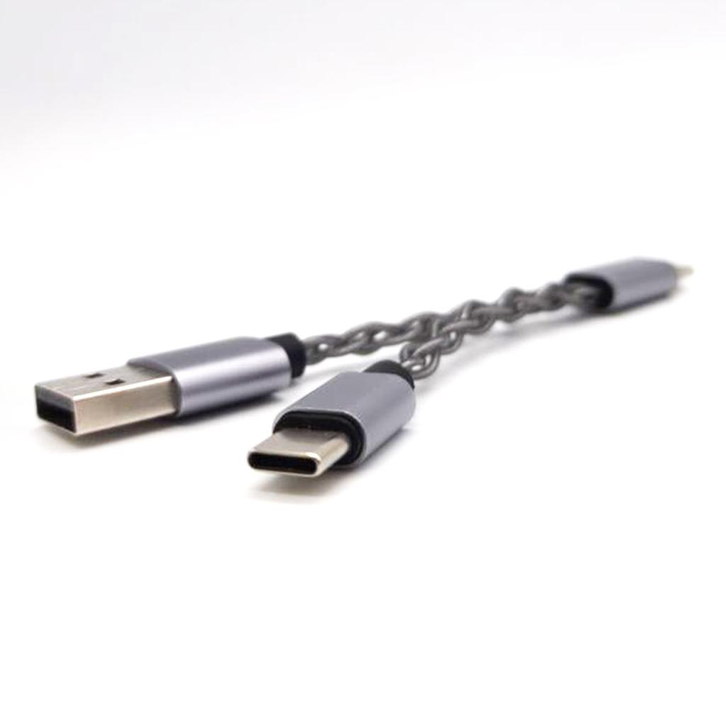 IBasso Audio CB19 iBasso Audio Отдельный кабель питания OTG USB-Type C Dongle DAC Блок питания Адаптер Прочный портативный усилитель ЦАП с серебряным покрытием