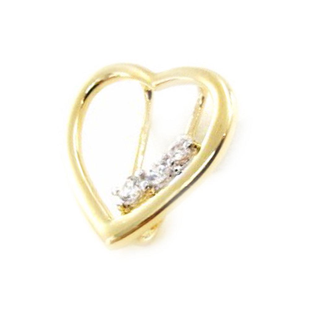 Les Trésors De Lily [J0059] - Позолоченный кулон «Любовь»