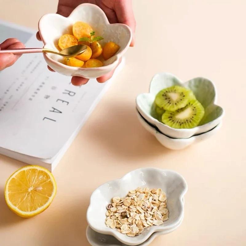 Керамические милые облака Соусники Соусница Горшочек Приправы Салатница Посуда Кухня Соевый уксус Тарелка для десерта в виде змеи