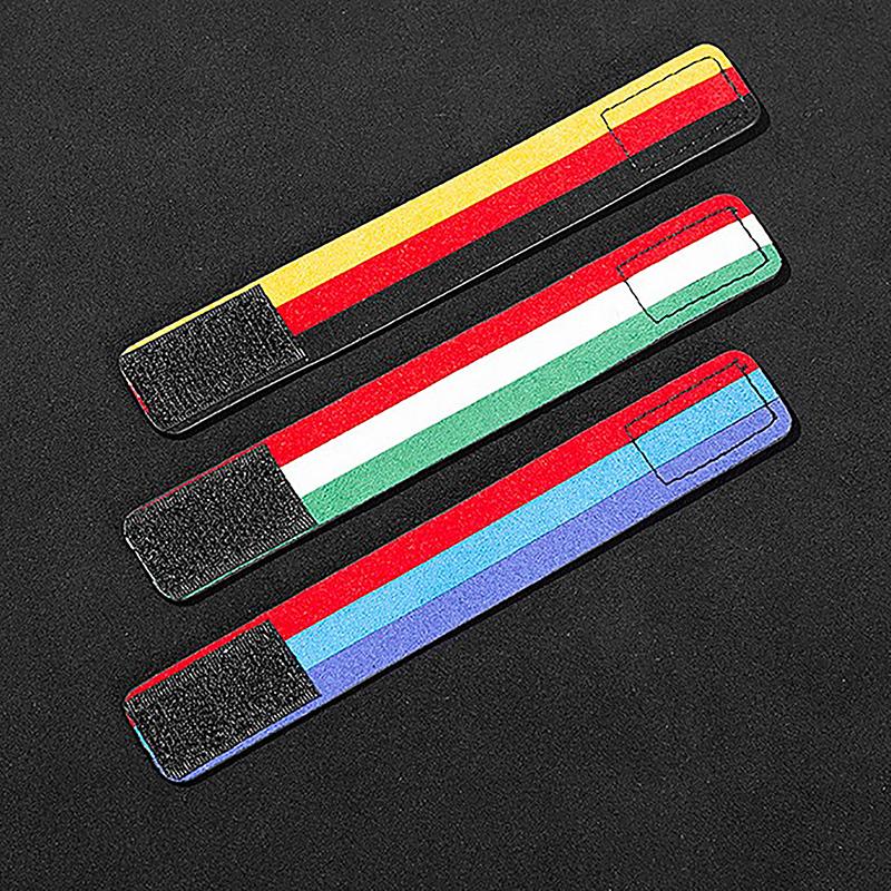 1 шт., стандартный универсальный набор рулевого колеса, аксессуары для модификации автомобиля, центральная линия, креативная маркировка, наклейка-подсказка