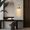 Nordic Led Wall Lamp Bedside Living Room Aisle Lighting Background Sconce Gold Study Bedroom Study Simple Rotating Decor Light