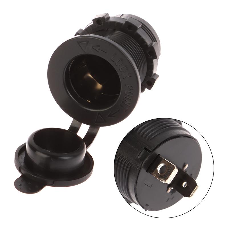 Автомобиль Лодка Мотоцикл Грузовик Прикуриватель Розетка Сетевая Вилка Розетка 12 В-24 В Водонепроницаемый Прикуриватель