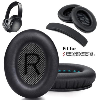 Сменные амбушюры для наушников Bose QC2 QC15 QC25 QC35 QuietComfort QC 25 35 Амбушюры из пены с эффектом памяти Оголовье Высокое качество