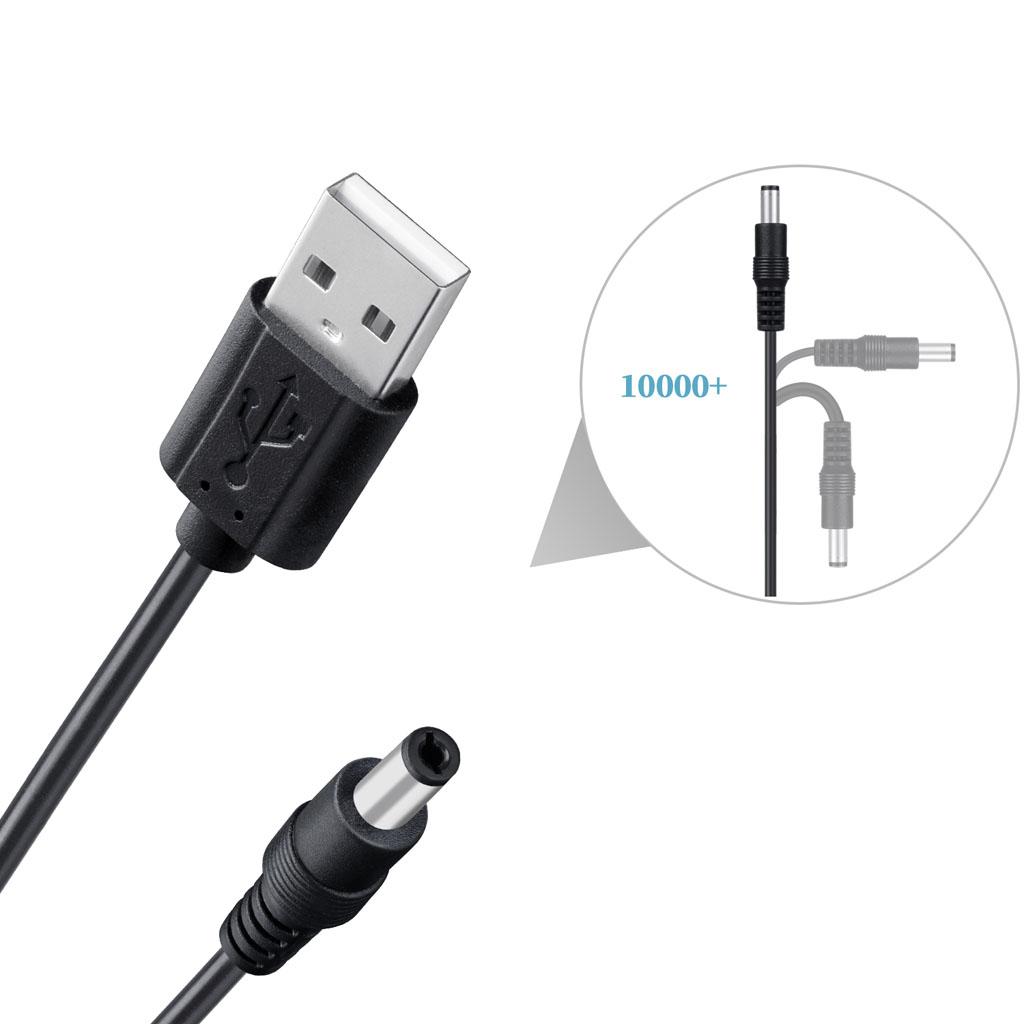 USB на DC штекер, 8-в-1 USB штекер на DC полый штекер кабель, Кабель питания, Адаптерный кабель с 8 штекерами для роутеров, Ke