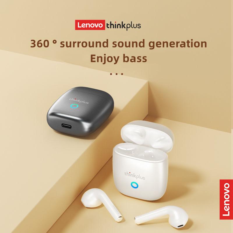НОВЫЕ беспроводные наушники Lenovo LP50 TWS, Bluetooth 5,0, двойное стерео шумоподавление, басовое сенсорное управление, длительный режим ожидания