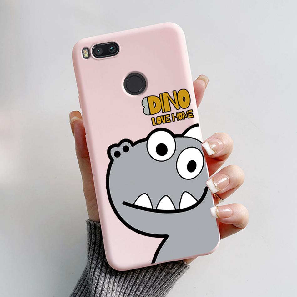 Чехол для Xiaomi Mi A1 Xiaomi Mi 5x Милый Мультяшный Медведь Лягушка Мягкий Силиконовый ТПУ Задняя Крышка Бампер для Телефона Для Xiaomi MiA1 Mi5X Fundas