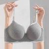 Бюстгальтер Push-Up, сексуальный бюстгальтер для женщин, беспроводной бюстгальтер, бесшовное удобное нижнее белье для молодых девушек, нижнее белье с плотной чашкой, размер AB 32-38
