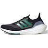 UltraBoost 21 Black Sub Green Men Sneakers White Cloud-White Core-Black FZ1923