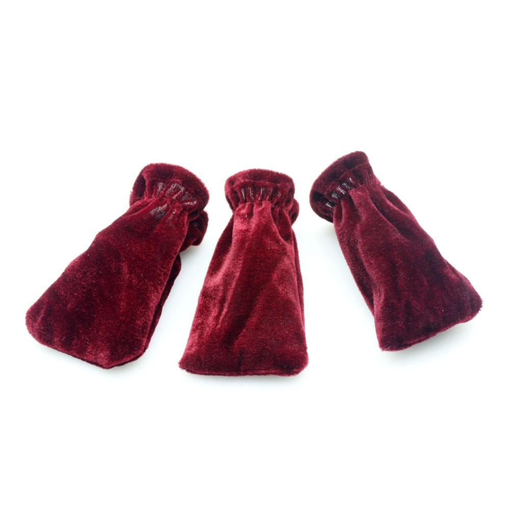 3 шт. защитный чехол для педали фортепиано Pleuche, аксессуары для музыкальных инструментов(красный)