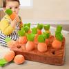 Novelty Baby Grasping Toy Children Puzzle Thinking Toys 3D Carrot Pulling Toy Parent Child Interactive Memory Training Game Gift
