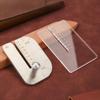 Multifunctional Wooden Leather Chopper Stainless Steel Punching Auxiliary Tool