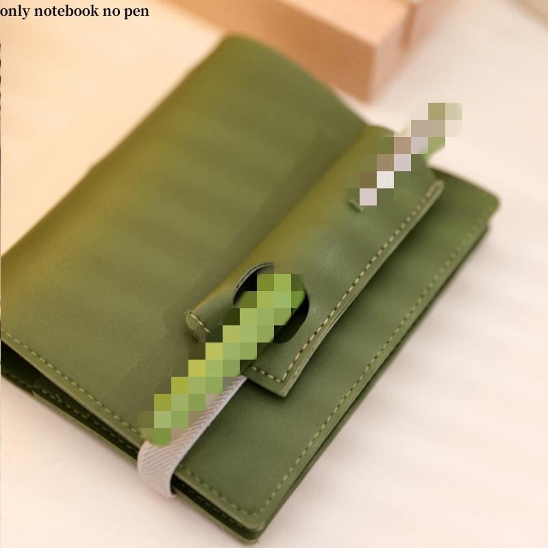 Карманный органайзер M5, дневник, блокнот, ПУ кожа, на кольцах, мини, пустые страницы в клетку, ежедневник для записей