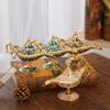 Elegant European Court Aladdin's Lamp Enamel Desktop Ornament