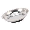 6 Inch Round Magnetic Parts Tray Stainless Steel Magnetic Tools Bowl for Screws Nuts Bolts and