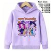 Halloween Gift KPop Demon Hunters Hoodies Children Clothes Kid Girl Boy Sweatshirt
