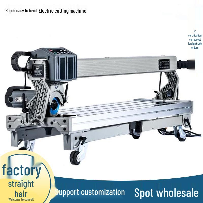 Compact Automatic Tile Cutting & Beveling Machine - 1.8m