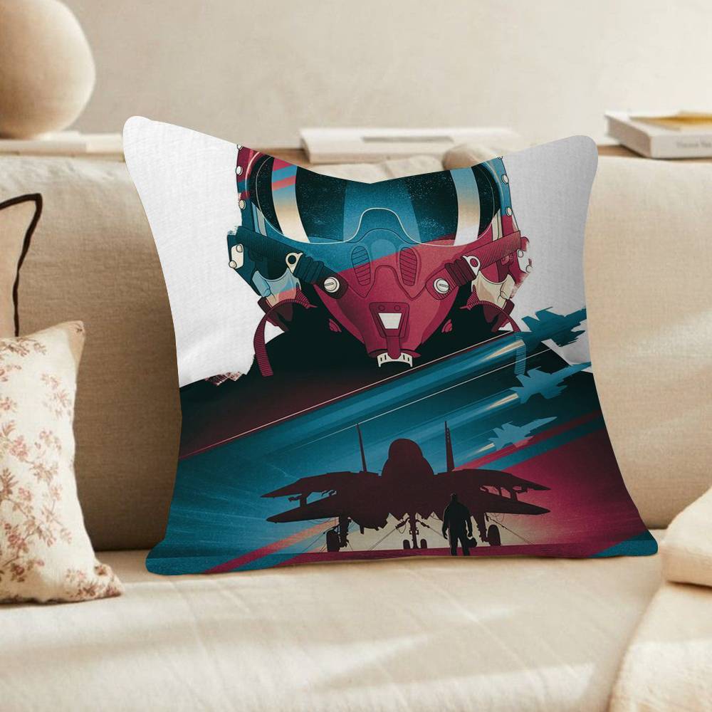 Top Gun Maverick Modern Pillow Anime Pillow Sofa Bed Head Pillow Cover Cushion Cover Fashion