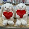 Jellycat Rabbit Plush Toy With Love Heart Design And Pp Cotton For Gift Children