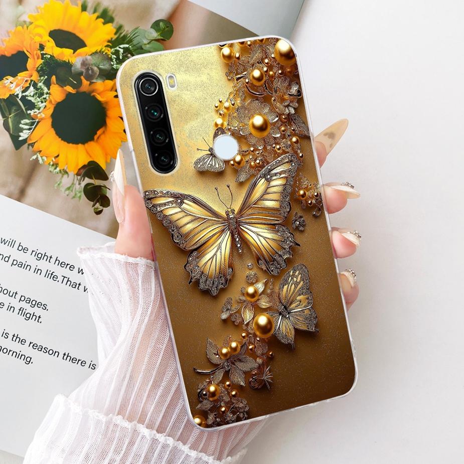 Для Xiaomi Redmi Note 8 Note8 T Чехол Новый Роскошный Расписной Чехол Мягкий Тонкий Чехол для Телефона Для Xiaomi Redmi Note 8 Pro Note8 2021 Fundas