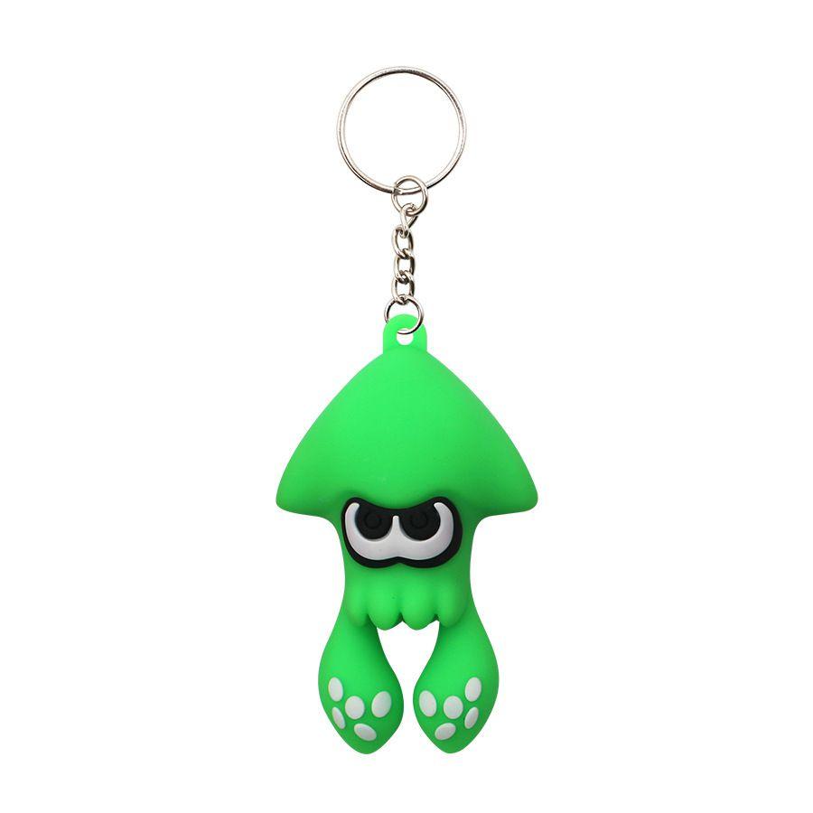 Splatoon 3 Брелок-игрушка Кальмар Высококачественный ПВХ Подвеска на сумку для детей Рождественские подарки