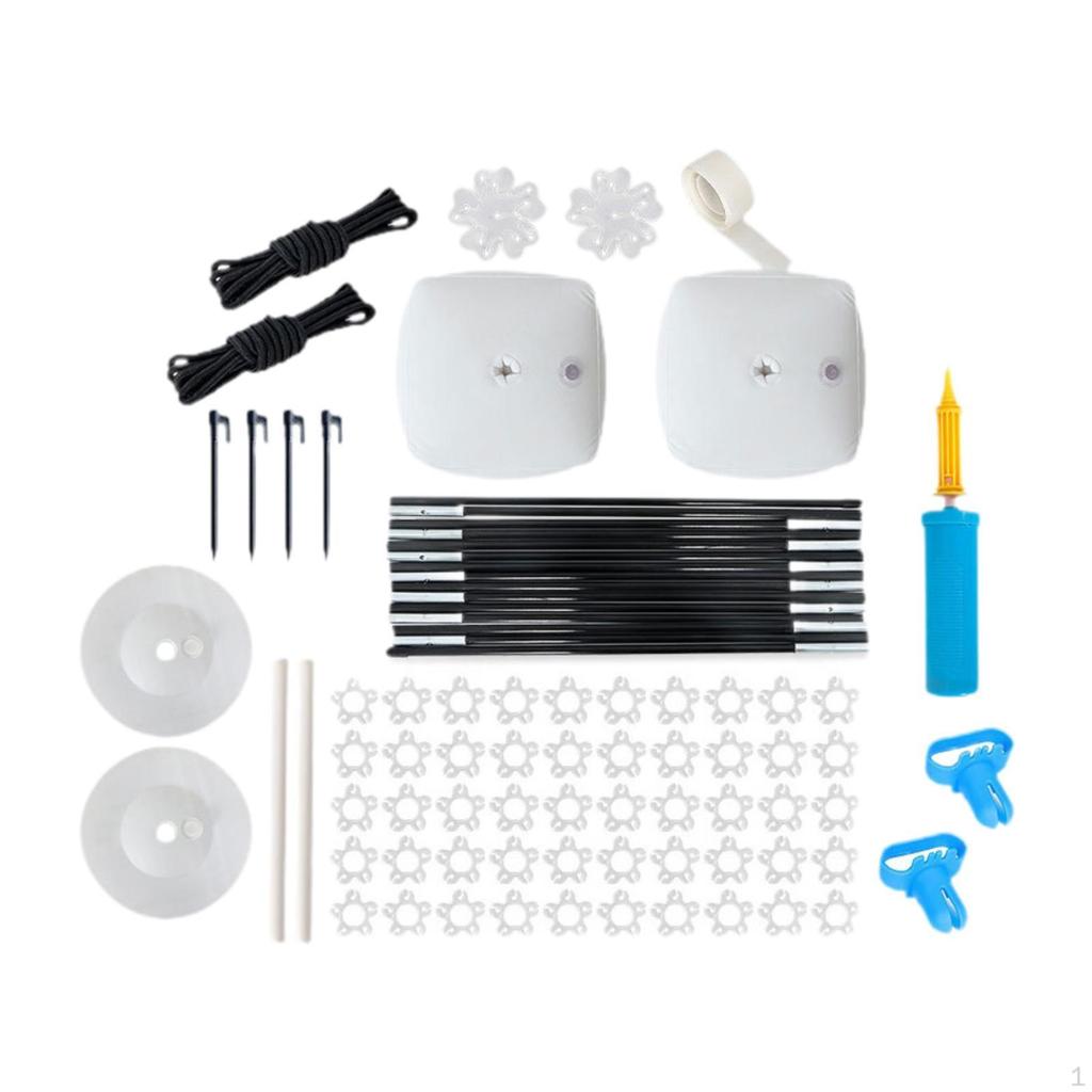 Balloon Arch Stand Kit Adjustable Frame for Shower