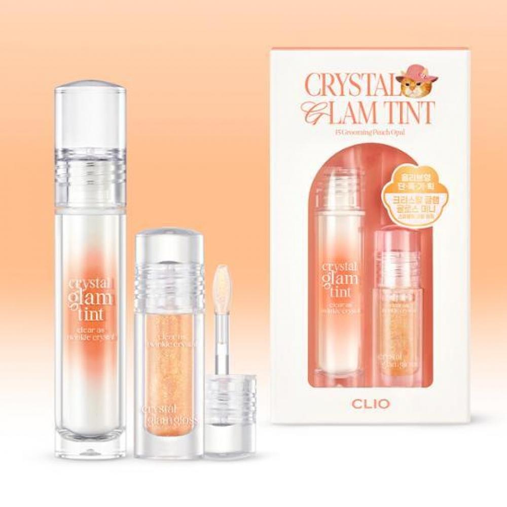 Clio [nympho Reversal Koh Shot Mini Gloss Gift] Clio Crystal Glam Tint Planning Single Item 08 Gentle Cinnamon