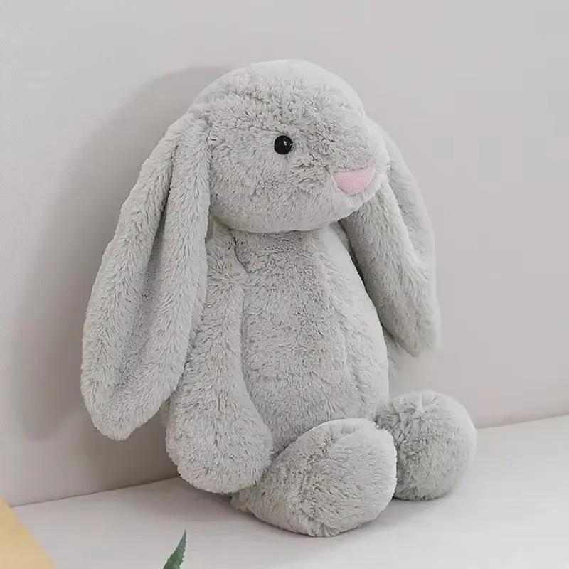 25/40 см сиреневая игрушка застенчивый розовый тюльпан сетка красный длинный ушной кролик плюшевые комфортные игрушки животные мягкая кукла кролик Бонни подарки для детей