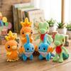 Treecko Mudkip Torchic Stuffed Doll 3th Generation Plush Toy Anime Hobbies Collection Cartoon Home Decor Toy Cute Gift