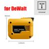 Автомобильный инвертор 250 Вт DC 18 В-21 В в AC 220 В для Makita Для Milwaukee Для DeWalt Для Bosch USB Type-C Выход DC порта