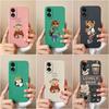 Case For OPPO Realme C53 C51 Narzo N53 A38 A79 A98 Cover Cute Fashion Shockproof Bear Phone Bag Soft Liquid Silicone Matte Bumper For OPPO Shell