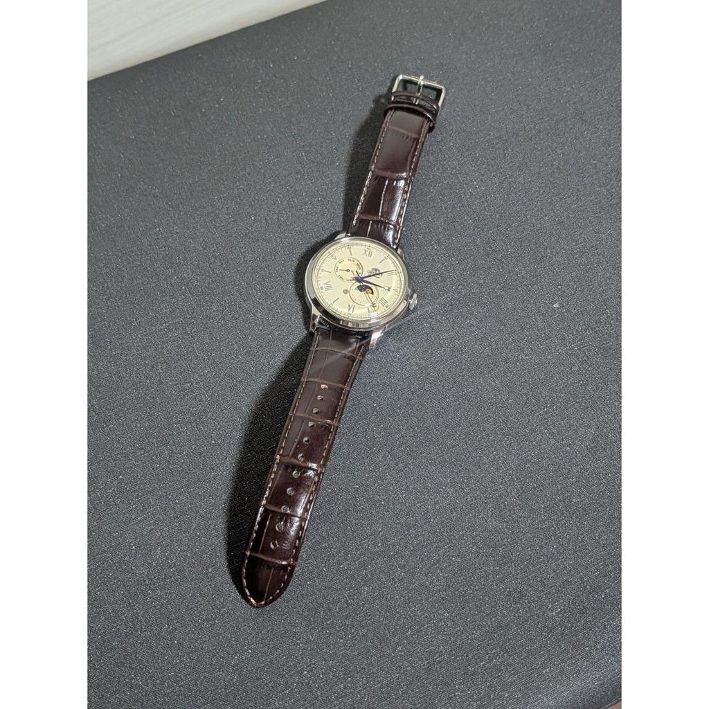 Б/у Автоматические часы ORIENT Bambino RN-AK0803Y Солнце и Луна Фаза Луны