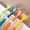 1Pcs Pet Toothbrush 3-Sided Dog Plastic Toothbrush Cat Dog Oral Cleaning Products Puppy Kitten Teeth Cleaning Tool