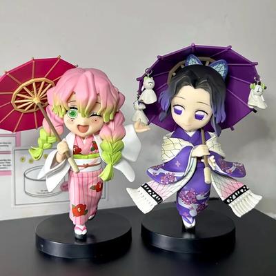 Новая фигурка Аниме Фигурки Клинок Рассекающий Демонов Действие Kimetsu No Yaiba Кукла Серия Сливовый Дождь Слепая Коробка Фигурка Модель Воина Игрушка Подвижная Сочлененная Масштаб