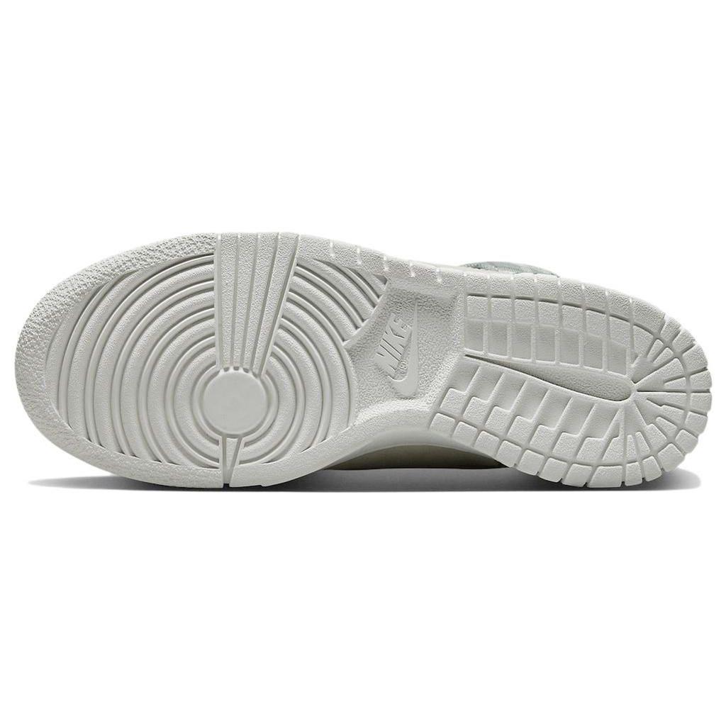 Nike Детские кроссовки Dunk High SE GS Mint Plaid Green Summit-White Light-Silver DV1724-100