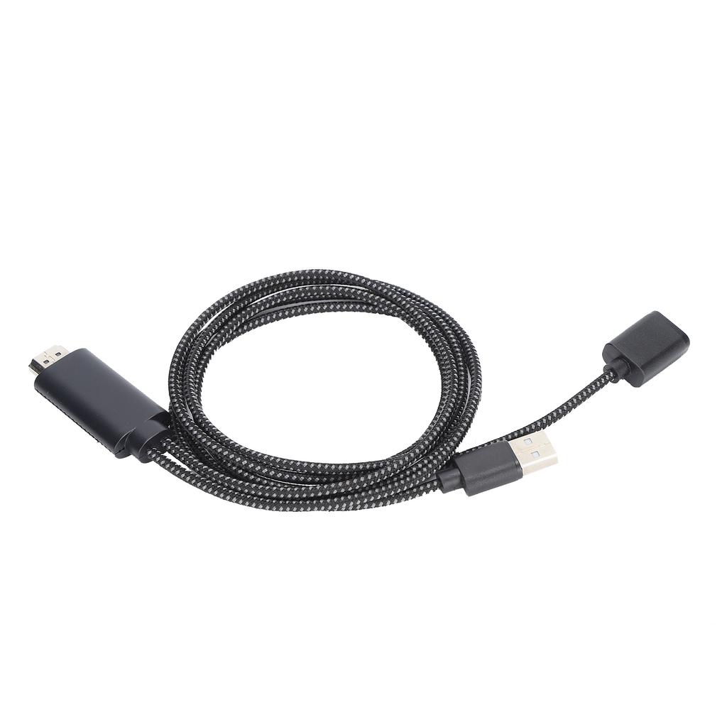 HD TV Cable USB to HD Multimedia Interface Converter Cable for Android   IOS System Black