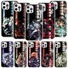 Чехол для телефона с аниме-персонажами Bungo Stray Dogs для iPhone 17 Air 16 15 Plus 11 14 Pro Max 13 Mini 12 7 8 + SE Художественный узор Индивидуальная обложка 16
