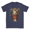 Ice Jesus  TShirt Summer  Hip Hop TShirts Unisexs Cotton ONeck Plus Size 5XL Clothing ShortSleeved Vintage Tshirt