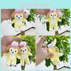 Delightful Soft Plush Dog Chef Doll Keyring Perfect For Gifts And Backpack Decor