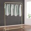 Golden Clothing Rack, Steel Garment Rack with Strong Stability, Large Capacity Wardrobe Organizer, 66 lbs Weight Capacity