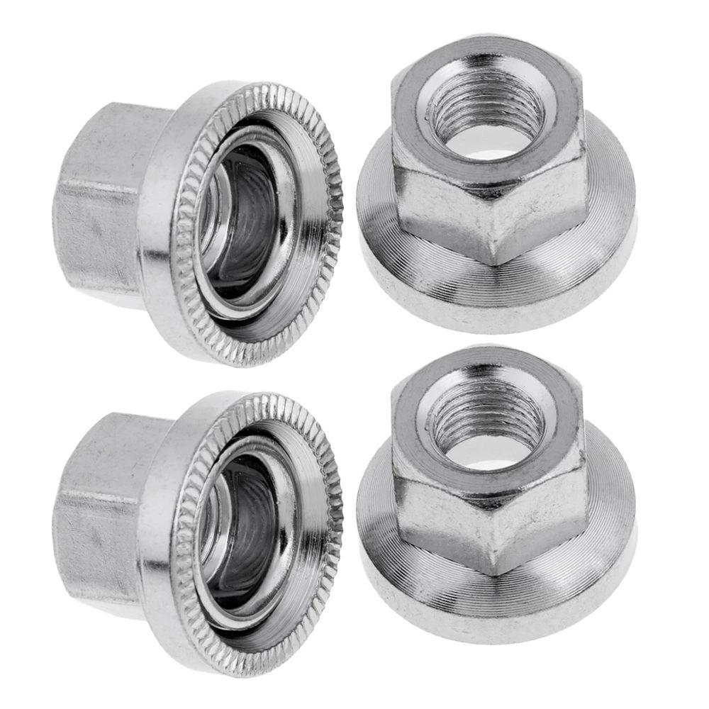 MTB Fixed Gear Anti-skid Texture Drum Hub Fastening M9 M10 Cycling Drum Screws Bicycle Hub Nuts