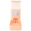 Pet Auto Gravity Feeder Automatic Large Capacity Leakproof Pet Feeder Station for Cat Dog Pink