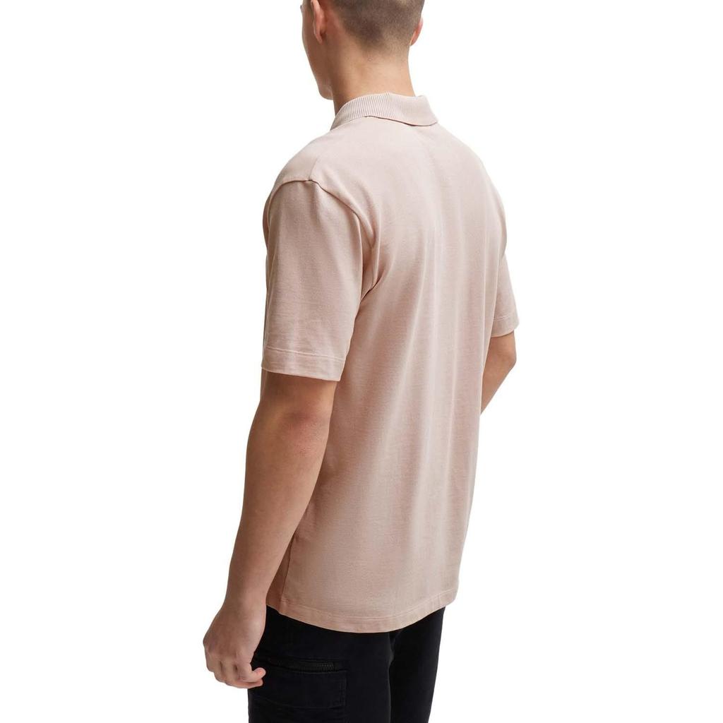 Hugo Mens Dangula Print Logo Polo Shirt